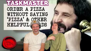 Taskmaster - Order a Pizza Without Saying ‘Pizza’ and Other Specific Words REACTION