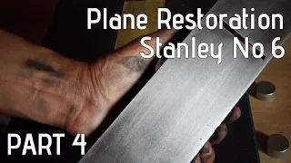 Stanley No 6 Fore Plane Restoration | Part 4 - Flattening the sole and sides