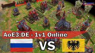 CRAZY RUSSIAN back and forth game!🤯 [Age of Empires 3: Definitive Edition]