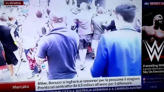 14/07/2017 - Arrivo a Casa Milan di Leonardo Bonucci