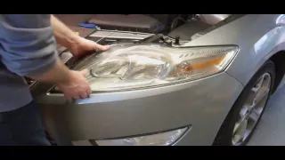 Replacing Car Headlight Bulbs - Ford Mondeo Mk4 (MkIV 2007 on)