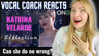 Vocal Coach Reacts: KATRINA VELARDE ‘Reflection’ Her Best Performance?!