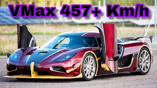 Koenigsegg Agera RS - Fastest Car in the World! Top Speed 457,2 km/h