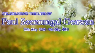 Funeral Service of Paul Seemungal Geawan