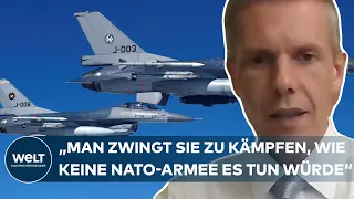 UKRAINE-KRIEG: "Ein Gamechanger ist es ganz sicher" – Diesen Unterschied machen F-16 an der Front