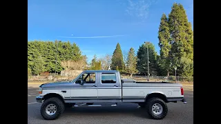 1997 Ford F350 Crew Cab Long Bed 7.3L Diesel 4WD Automatic Transmission - SOLD -