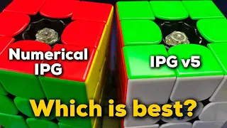 Gan X Numerical IPG vs. IPG v5 - Which is better? - SpeedCubeShop