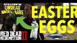 Top 20 Coolest Easter Eggs In Red Dead Redemption 2 ! | ( RDR2 Easter Egg Guide) In Order On Map