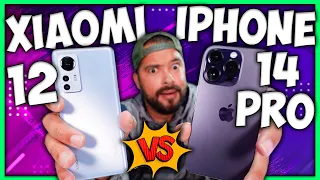 IPHONE 14 PRO vs XIAOMI 12 quem ganha essa batalha? 🤩