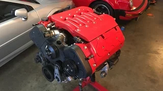 Engine rebuild on a Esprit V8