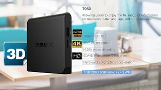 НОВИНКА среди Android TV BOX T95X Распаковка и Обзор Android 6.0