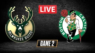NBA LIVE! Milwaukee Bucks vs Boston Celtics | May 4 | 2022 NBA Playoffs Game 2 | NBA 2K22