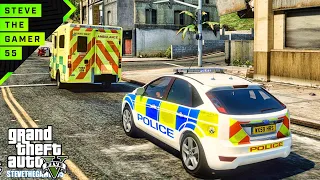 British Police in GTA 5 mod Lspdfr| 4K