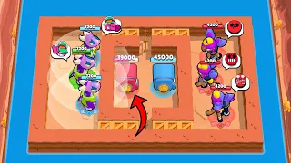 PRO or LUCKY DOUG TEAM IN NOT FAIR MAP?!| Brawl Stars Funny Moments & Glitches & Fails #1131