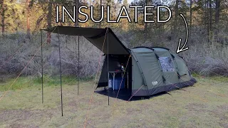 ALL Weather INSULATED Tent | CRUA Tri Insulated Tent