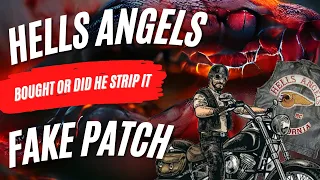 HELLS ANGELS FAKE PATCH | IS HE TELLING THE TRUTH?