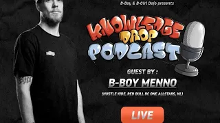 Live Knowledge Drop: Menno (Red Bull BC One Allstars)