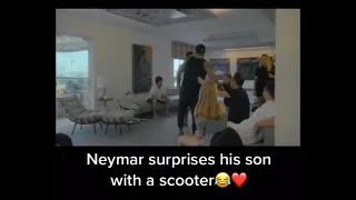 Neymar and Carol surprises their son Davi Lucca