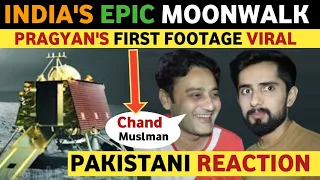 INDIA'S EPIC MOONWALK | CHANDRAYAAN VIRAL FOOTAGE | PAKISTAN REACTION ON INDIA REAL ENTERTAINMENT TV