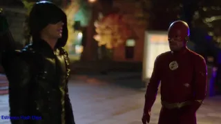 Flash 5x09 Elsworlds-Flash,Arrow,Supergirl y Superman Vs Amazo [2/2] (Español Latino)