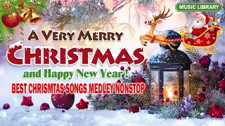 Best Non Stop Christmas Songs Medley - Top 100 Christmas Nonstop Songs Ever