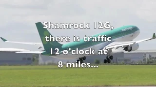 Aer Lingus Mayday - Shamrock 12G with Engine Failure out of Orlando