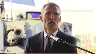 NATO Secretary General with the Prime Minister of Estonia, 6 SEP 2017