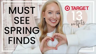 13 Spring Outfits from Target (the cutest finds under $45!) | Spring Try On Clothing Haul 2024