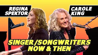 LEGENDARY singer/songwriter & MODERN singer/songwriter @TheCaroleKing @reginaspektor