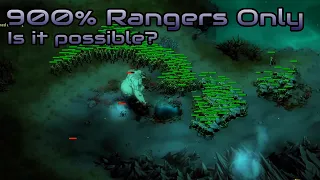 They are Billions - 900% Rangers only, No attack Towers - Is it possible? - No pause