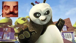 Hello Neighbor - My New Neighbor Kung Fu Panda Act 2 Door Gameplay Walkthrough
