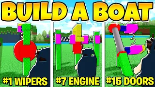 15 SECRET Building tricks you MUST KNOW! Build a Boat