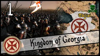 THIS KINGDOM STANDS UPON THE EDGE OF A KNIFE! Medieval Kingdoms 1212 Campaign - Georgia (PART 1)