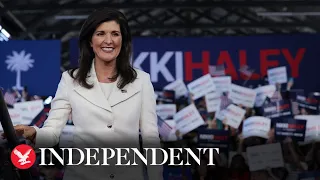 Watch again: Republican candidate Nikki Haley delivers speech on China in bid to win support