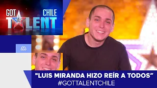 Ganador del botón de oro: Luis Miranda hizo reír a todo el jurado / #GotTalenChile 2021