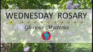 Wednesday Rosary • Glorious Mysteries of the Rosary ❤️ May 22, 2024 VIRTUAL ROSARY -MEDITATION