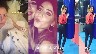 Надя Дорофеева в Instagram Stories ( Новый Год  Концерт Мота)