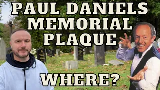 Paul Daniels Plaque - It simply disappeared