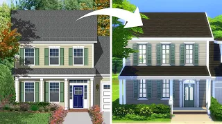 I tried using a real floorplan to recreate a house in The Sims 4