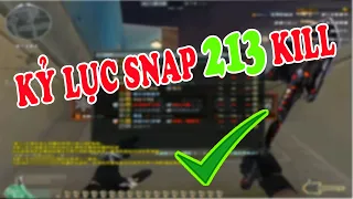 213 Kill - Phá Kỷ Lục Sniper CF Thế Giới Thể Loại Delay│Eagle Sniper