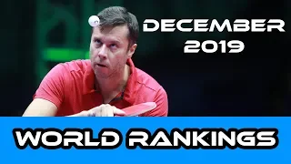 Table Tennis World Rankings | December 2019