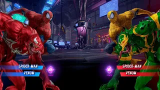 Spider-Man & Venom vs SpiderMan & Venom [Very Hard]AI Marvel Capcom infinite Gameplay