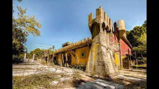 ABANDONED MAFIA DISCOTHEQUE IN KING ARTHUR STYLE