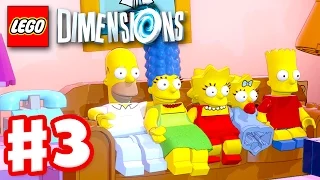 LEGO Dimensions - Gameplay Walkthrough Part 3 - The Simpsons! (PS4, Xbox One)