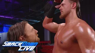 Big Cass confronts Daniel Bryan during the Superstar Shake-up: SmackDown LIVE, April 17, 2018