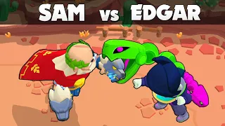 SAM vs EDGAR | 1vs1 | 🎯 23 Tests 🎯 | Brawl Stars