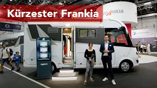 Maneuverable and flexible: FRANKIA F-LINE I 640 SD based on Fiat Ducato - Excellent living comfort
