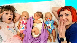 Kids' Pool Party: Fun with Baby Born Dolls!