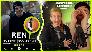 REN "Halftime" (Nas Retake)  // Audio Engineer & Wifey React