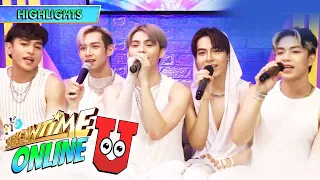 P-pop boy group VXON talks about their first album "20:20" | Showtime Online U